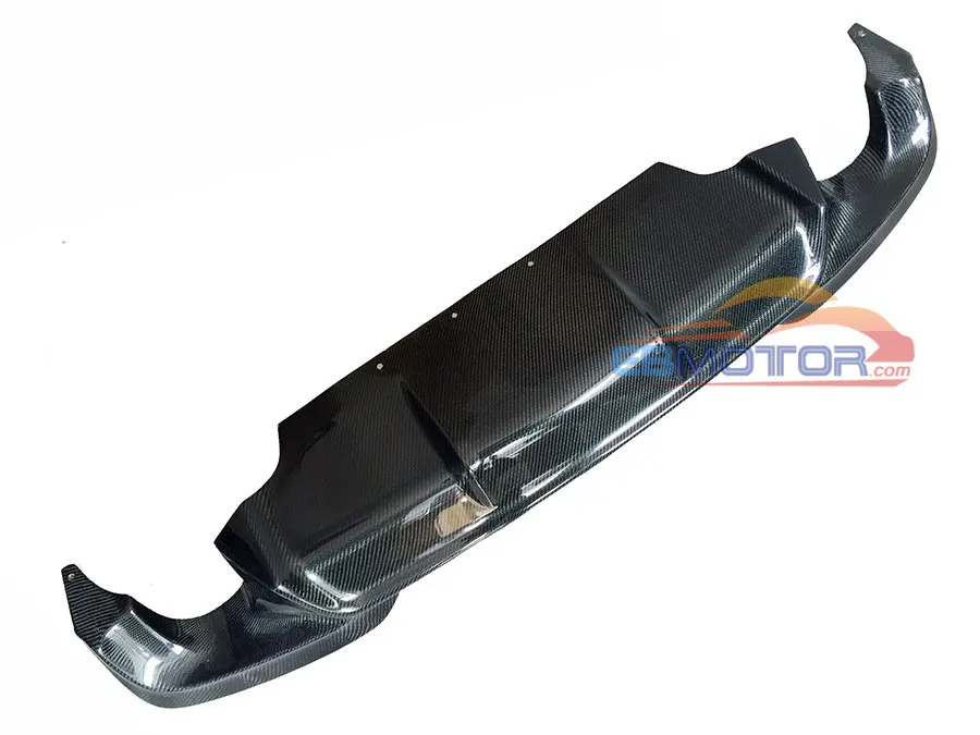 Real Carbon Fiber Rear Diffuser For BMW F06 F12 F13 Grand Coupe 640i M-Sport B289