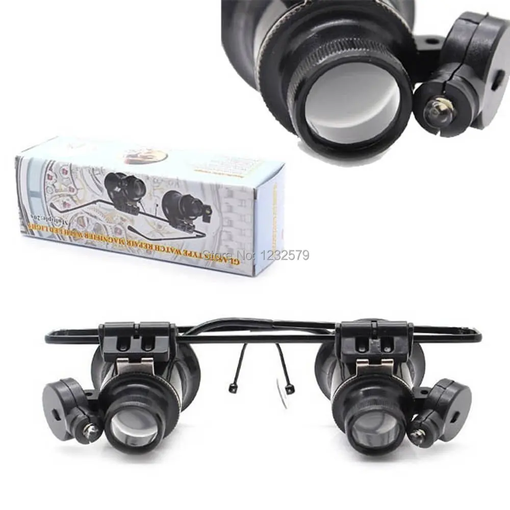 20X Magnifying Binocular Magnifier Eyeglasses Design 2