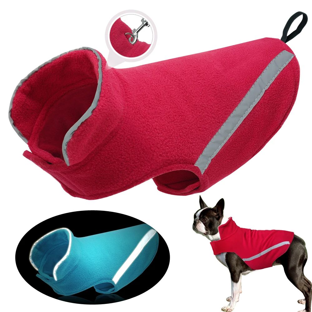 

Pet Dog Clothes Winter French Bulldog Jacket Clothing Reflective Big Dog Coat for Small Medium Large Dogs Chihuahua Pug
