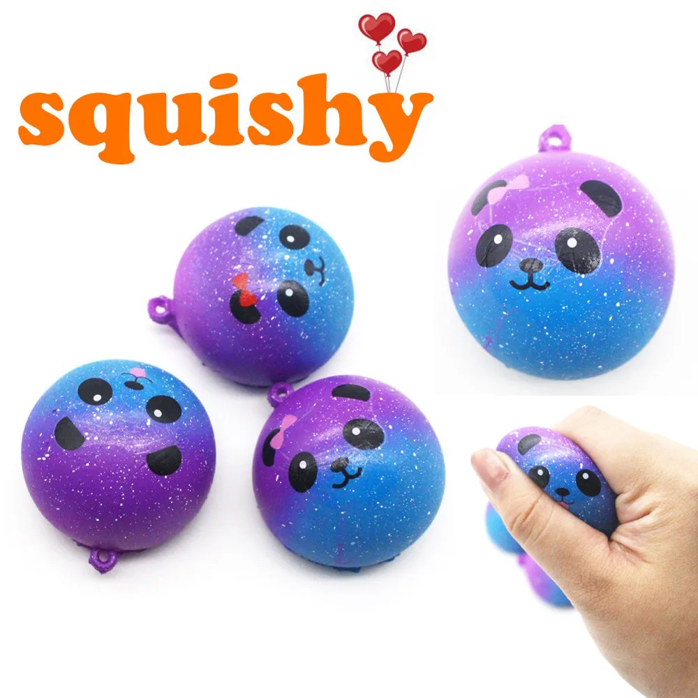 1 шт. Милая панда сжимающая игрушка Squishies медленный рост мультфильм крем Ароматические игрушки для снятия стресса kawaii Канцелярские салфетки антистресс A1