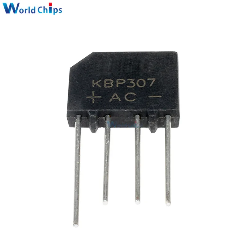 20PCS 3A 700V Diode Bridge Rectifier KPB307 Electronic Componentes