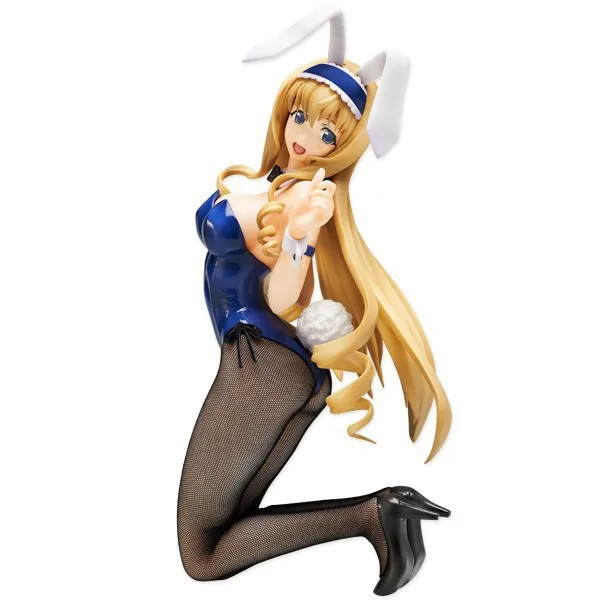 

Anime IS Infinite Stratos Cecilia Alcott Bunny Ver. Sexy PVC Action Figure Collectible Model Toy 28cm KT3449