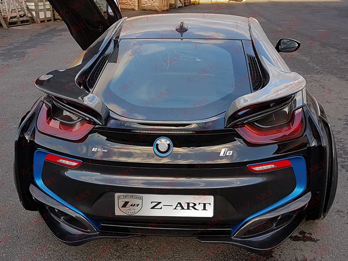 Z-ART, задний спойлер для BMW I8, заднее крыло из углеродного волокна для BMW I8-, спойлер из углеродного волокна