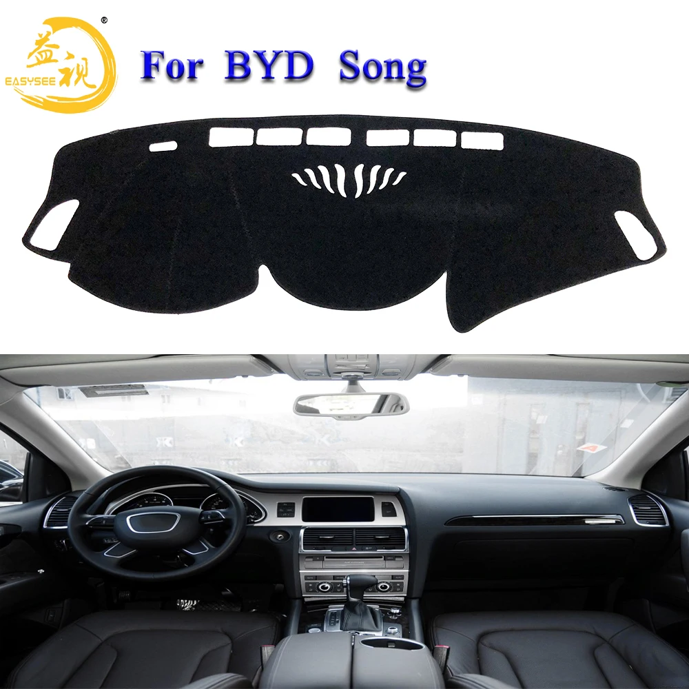 

Easysee For BYD Song Dashmat Dash Mat Pad Sun Shade Dash Board Cover Carpet Dust proof Sun screen