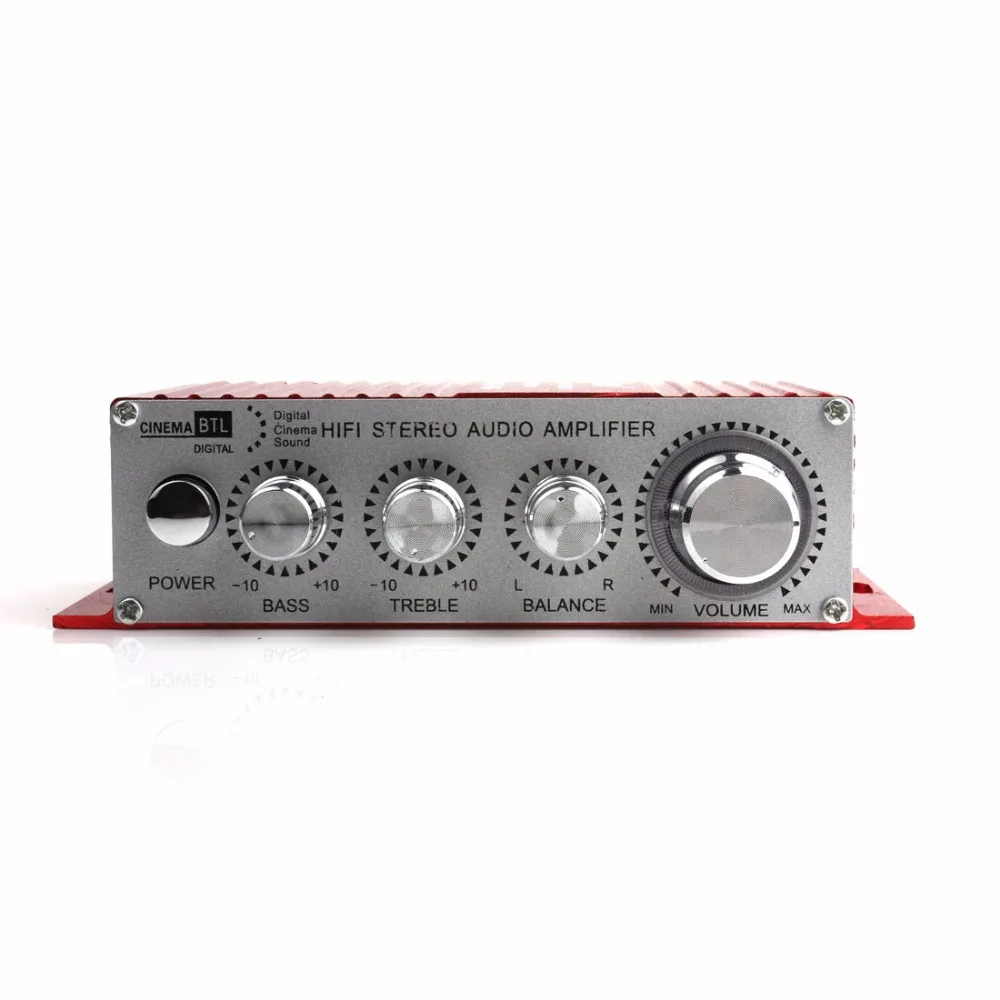 Автомобильный усилитель мощности MA 180 Hi Fi Mini USB 12 В 2 канала режим стереозвука