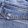 ABOORUN Summer Men's Cargo Denim Shorts Military Multi Pockets Biker Short Jeans for male x1358 5