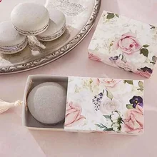 candy box bag chocolate paper gift package for Birthday Wedding Party favor Decoration supplies DIY baby shower pink flower