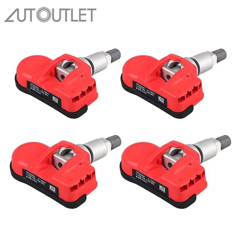 

AUTOUTLET 4 pcs for Mercedes RDK sensor tire pressure sensor A0009057200/ A0009054100 Premium Quality