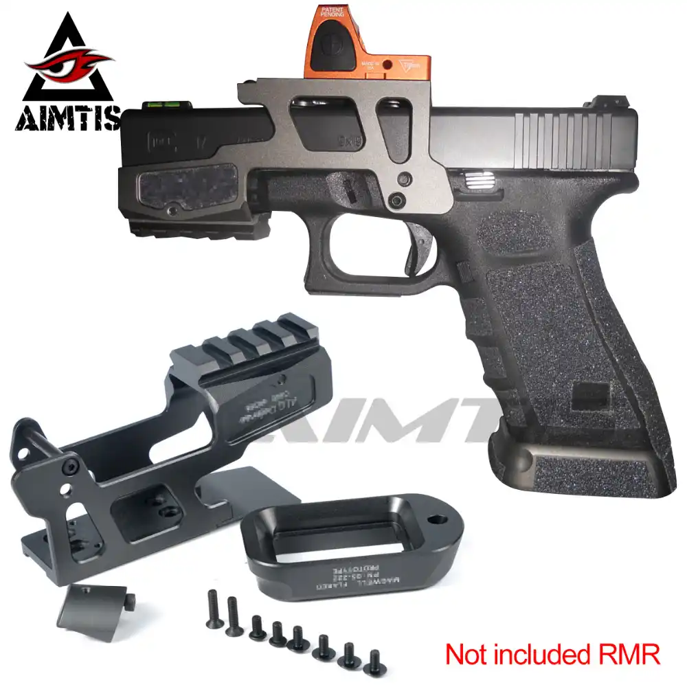AIMTIS ALG Defense 6 Second Mount Optics Scope Mount RMR For Pistol