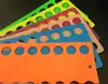 6pcs random color big hole thread pad plastic floss organizer plate sheet for cross x stitching sewing DIY tool craft needlework ► Photo 2/4