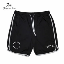 Seven Joe мужские шорты до середины икры тренажерные залы Фитнес Бодибилдинг Беговые брюки в повседневном стиле для тренировок, для спорта короткие штаны спортивные штаны