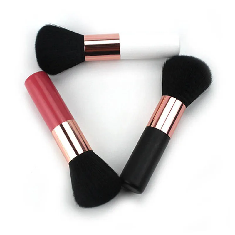

Fiber wool Aluminum tube Wooden handle Makeup Brush Fast Make up Brushes Beauty Essential Makeup Tools
