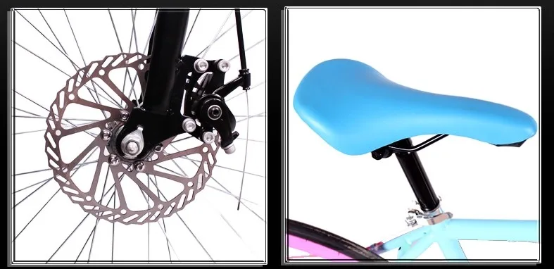 Clearance Road Bike High Carbon Steel 21-Speed 26-Inch Single-Speed Bicycle Front and Rear Mechanical Disc Brake Full Shockingproof Frame 14 Clearance Road Bike High Carbon Steel 21-Speed 26-Inch Single-Speed Bicycle Front and Rear Mechanical Disc Brake Full Shockingproof Frame 14