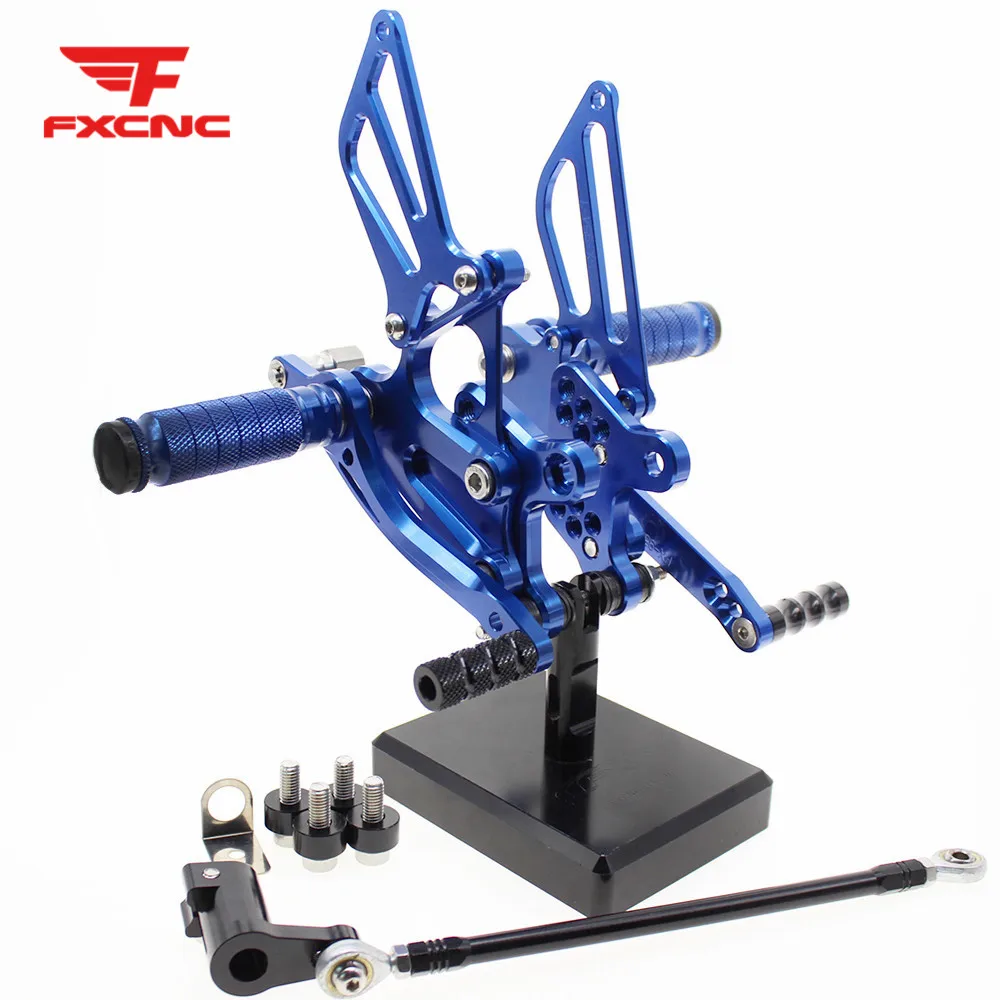 

FOR HONDA CBR954RR CBR929RR 2000-2003 2002 2001 CNC Aluminum Alloy Motorcycle footrest footpeg pedal foot peg Rearset Rear Set