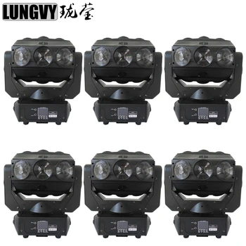 

Free Shipping 6pcs/lot 9X12W CREE Spider Moving Head Lights LED Disco Club China Party Dj Stage Light