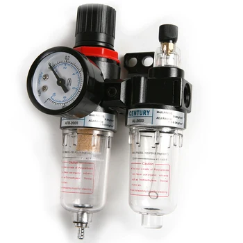 

Air Compressor AFC2000 oil Water Separator Regulator Trap Filter Airbrush