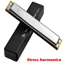 Swan Harmonica 24 Hole C key Strees Harmonica not Tremolo Musical Instrument Harmonica Musical Instrument Swan Harmonica 24 Hole