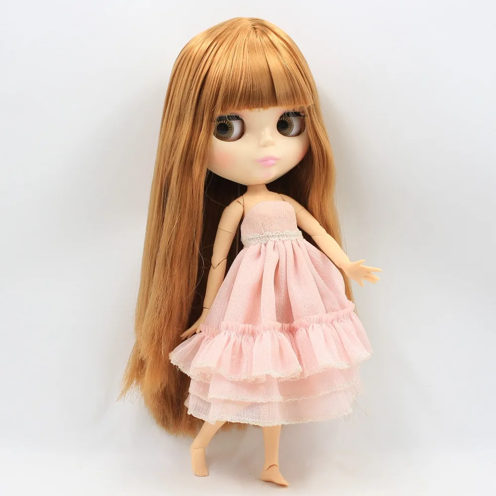 Ледяная кукла DBS Blyth 260BL0545 коричневые волосы с челкой игрушка bjd | Игрушки и хобби