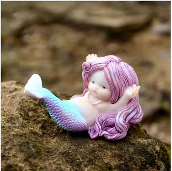 

mermaid rock Silicone molds soap mold handmade soap molds mermaid silica gel shell die Aroma stone moulds candle mould