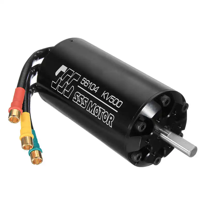 SSS 56104/500KV бесщеточный двигатель 6 полюсов для RC морских лодок электрическая плата