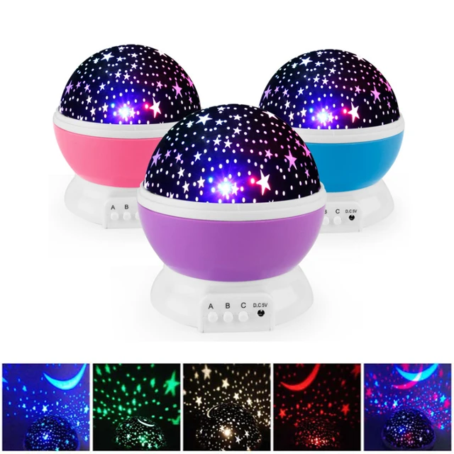 Novelty Luminous Toys Romantic Starry Sky LED Night Light Projector
