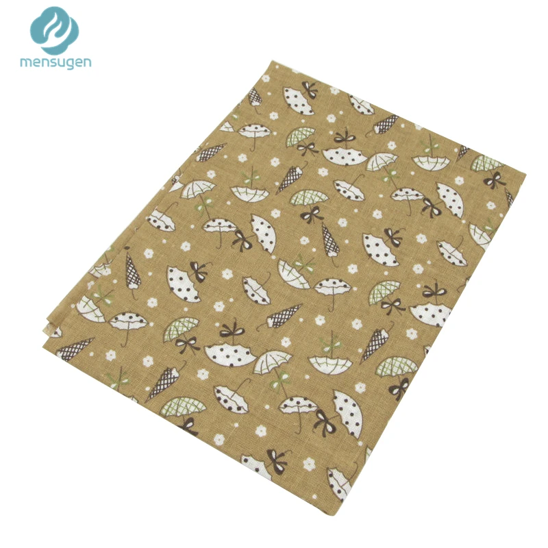 50cm*50cm 7pcs Coffee 100% Cotton Fabric For DIY Sewing Patchwork Quilting Kids Bedding Tilda Doll Cloth