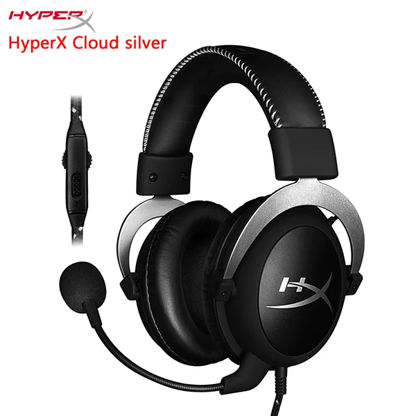 HyperX Cloud core Cloud игровая гарнитура и HyperX Cloud Virtual 7,1 объемный звук USB звуковая карта продается отдельно - Цвет: Cloud headset