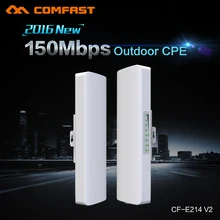 Беспроводной Открытый CPE Маршрутизатор WI-FI Маршрутизатор 150 Мбит Усилитель Сигнала WI-FI Точка Доступа С ПОДДЕРЖКОЙ POE Comfast WIFI Сетевой Мост Nanostat