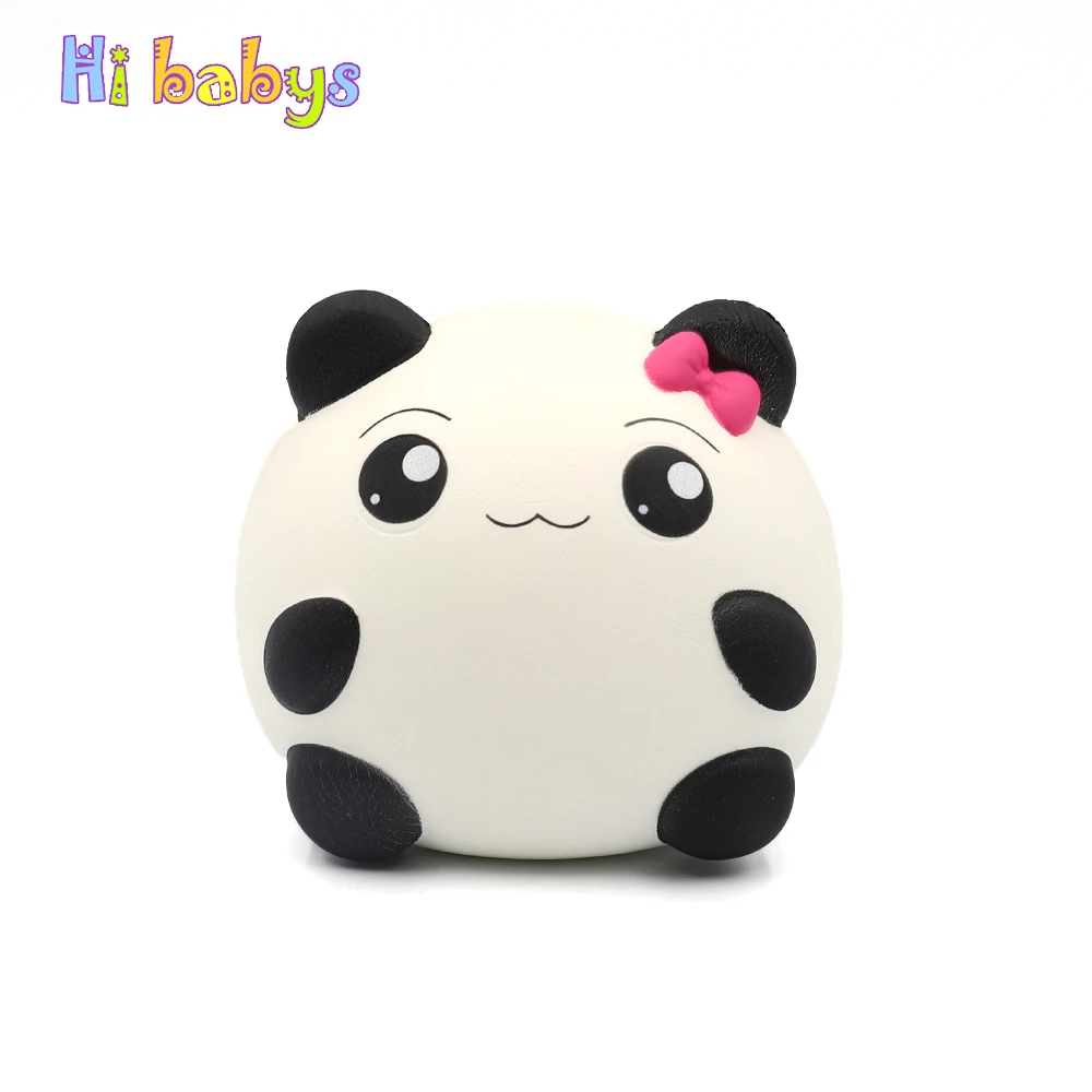 

Squishes Panda Smooshy Mushy Toys Squishy Slow Rising Stress Relief Novelty Gadget Anti-stress Jumbo Panda Kids Funny Keychain