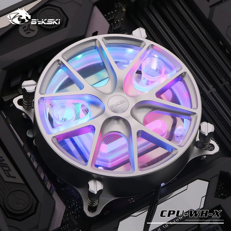 

Bykski CPU Water Block fit DIY X299 2011 115X,Water cooling Processor Cooler for X99 ,CPU-WH-X