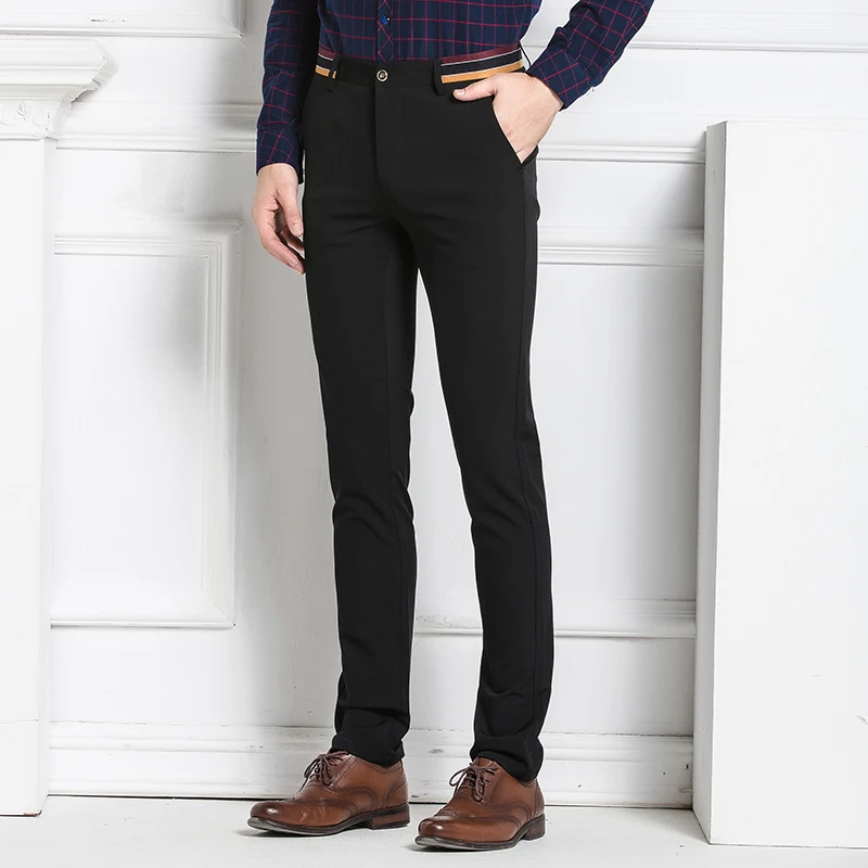 Men's Suit Pant Slim Business trousers Four seasons Pencil pants Stretch suit trousers Big Size Slim Mens Non Ironing Gent Life Men's Suit Pant Slim Business trousers Four seasons Pencil pants Stretch suit trousers Big Size Slim Mens Non Ironing Gent Life