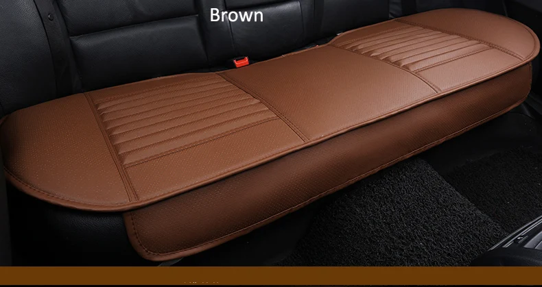 Pu leather Car seat covers, side full cover car styling seat cushion pad mat protector for BMW X1 X3 X4 X5 g30 e30 e34 e36 e38 - Название цвета: 1 rear