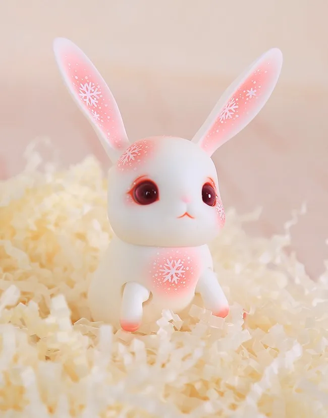 bjd pet snow rabbit