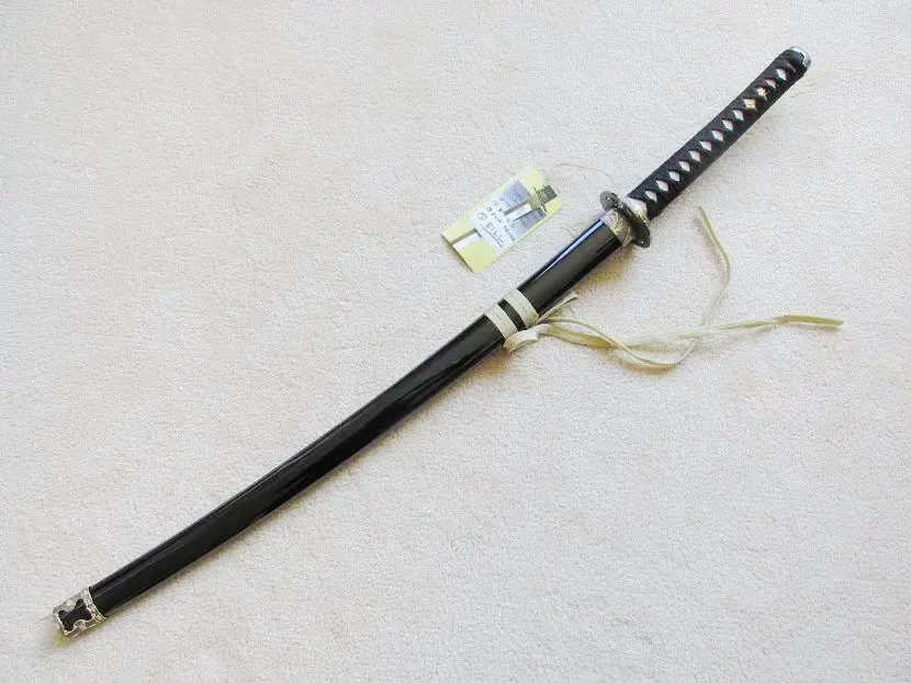 S0240 фильм KILL BILL SAMURAI KATANA DEMON кисть в виде меча HAMON стальное лезвие 40&quot|blade blade|blade