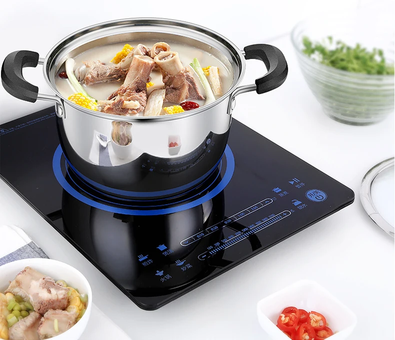 Кастрюля кухонная утварь из нержавеющей стали Kichen Inox тушеная кастрюля|casserole pot|pots