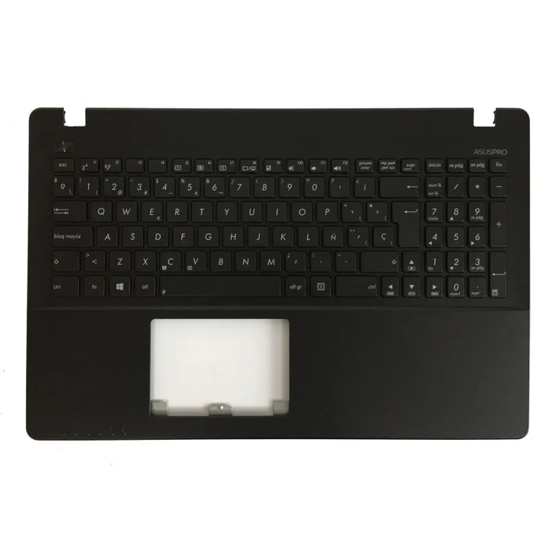 Клавиатура для ноутбука Asus R510L R510EP R510LA R510LB R510LC R510LD R510V R510C нижний чехол/клавиатура с Упор для рук - Цвет: Black Spanish