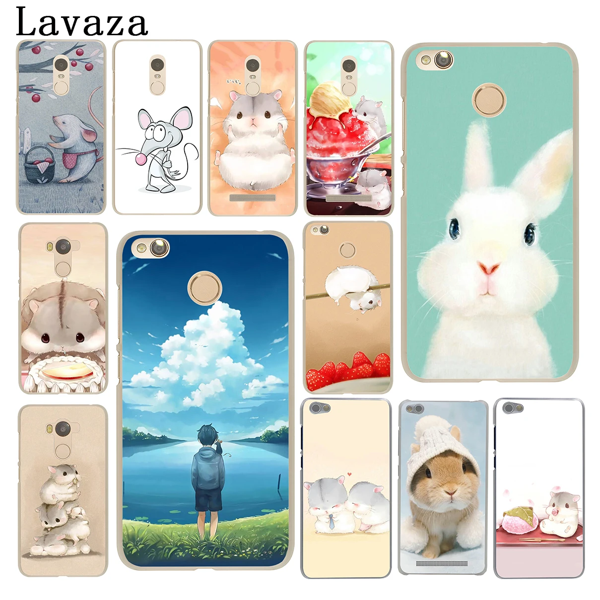 

Lavaza Rabbit mouse Hamster Hard Phone Case for Xiaomi Redmi 5 Plus 6A 4A S2 Note 5A Prime 5 6 7 Pro 4 4x Cover