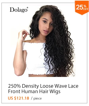 Свободная волна глубокая волна часть 13x6 Синтетические волосы на кружеве человеческих волос парики 150% плотность бразильские парики из натуральных волос для Для женщин Dolago, черный цвет