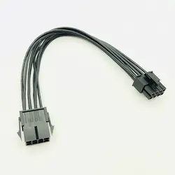 8Pin cpu кабель питания 8 Pin PCI-E до 8 Pin ATX EPS штекер-Женский PSU материнская плата блок питания удлинитель Кабель-адаптер 20 см 18AWG