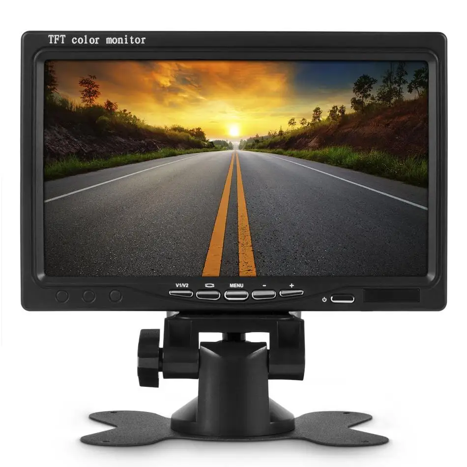 

Dragonpad 7 Inch Ultra Thin TFT LCD HD Car Monitor Audio Video Player AV Car Home Monitor