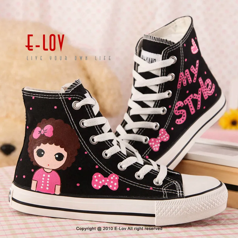 Canvas Shoe Woman Hand Fund Woman Platform Womens Casual Ladies Shoes Women Fashion Sneakers Zapatos De Mujer Feminino Sneaker