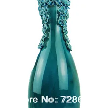 Керамика и фарфоровая ваза с ручной работы ущипнул цветок для домашнего декора, подарков и фестиваль и т. д