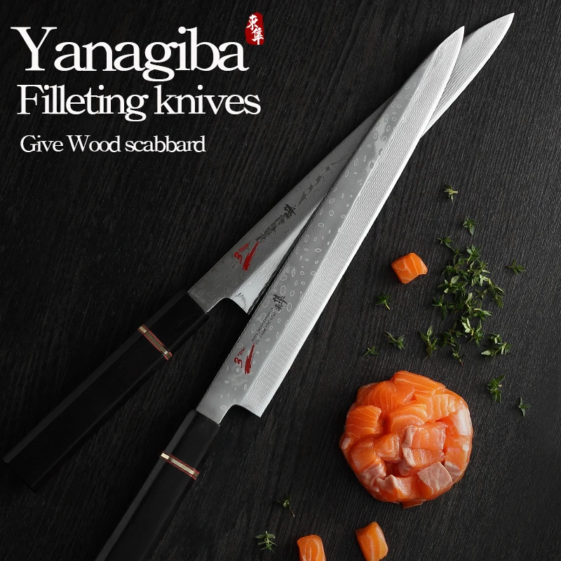 Нож из дамасской стали 33 слоя VG10|vg10 damascus|vg10 damascus steelfillet knife |