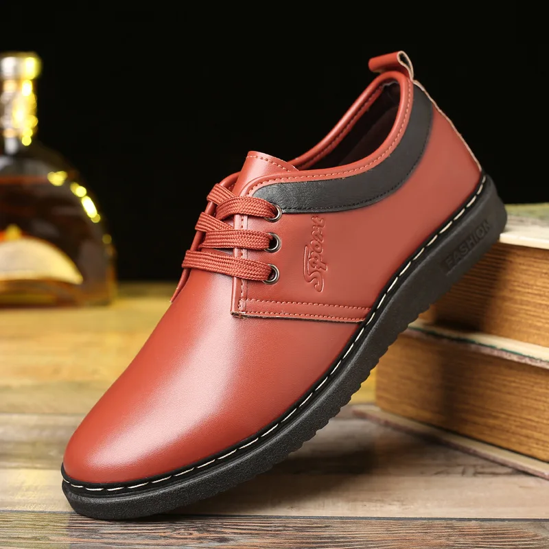 

Best Selling Men's New Casual Shoes England Business Classic Shoes Men's Youth Fashion Trend Breathable Dress Men's Shoes