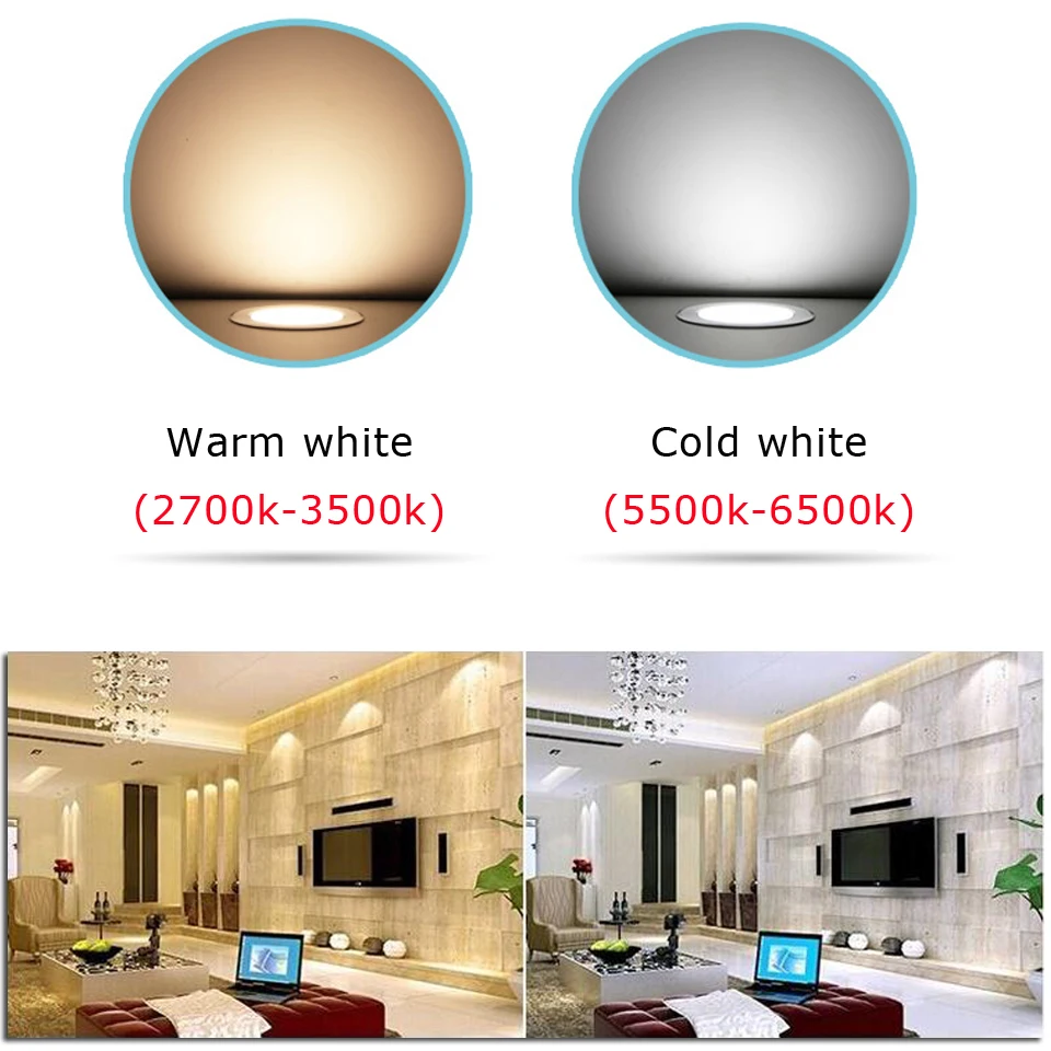 Super Bright GU10 Bulbs Light Dimmable Led Warm/White 85-265V 7W 10W 15W LED GU10 COB LED lamp light GU 10 led Spotlight