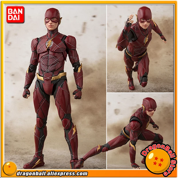 JUSTICE LEAGUE Original BANDAI Tamashii Nations S.H. Figuarts / SHF Exclusive Action Figure - The Flash (JUSTICE LEAGUE) original bandai tamashii nations s h figuarts shf action figure battle droid from star wars episode i the phantom menace