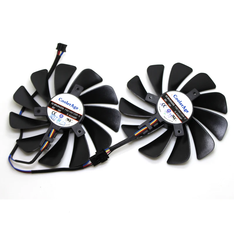 95MM FDC10U12S9-C Cooler Fan Replace For XFX AMD Radeon RX 560D 570 580 RX590 RX580 RX560D Graphics Card Cooling Fan 95MM FDC10U12S9-C Cooler Fan Replace For XFX AMD Radeon RX 560D 570 580 RX590 RX580 RX560D Graphics Card Cooling Fan