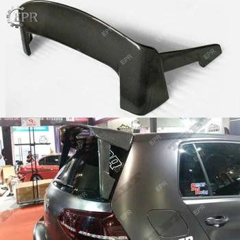 

For Golf 7 7.5 G-TI / TSI TC Type Carbon Rear Spoiler Body Kit Auto Tuning Part For Golf 7 7.5 Carbon Fiber Rear Roof Wing