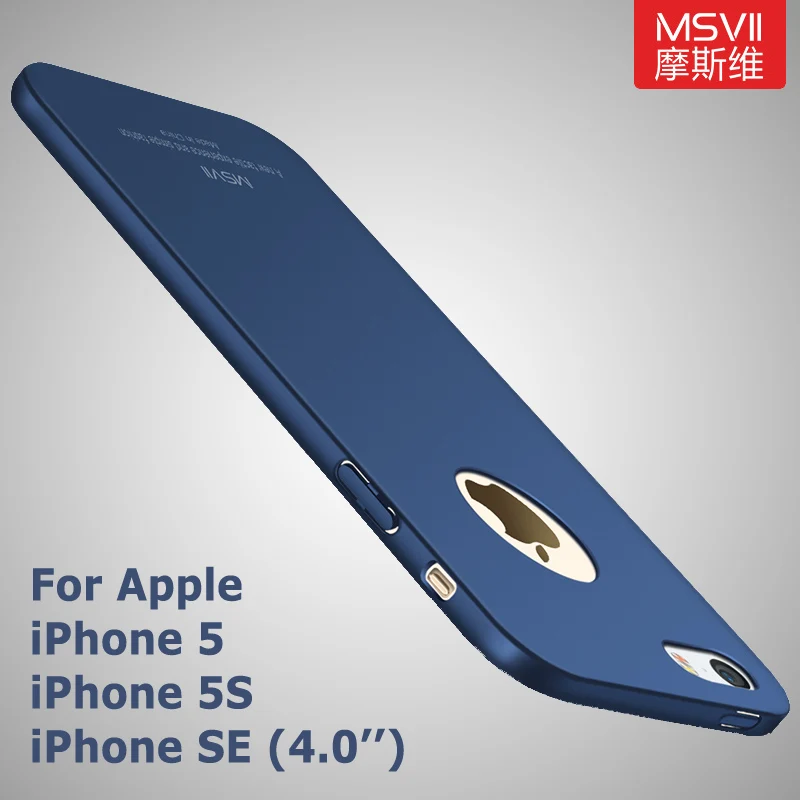

Original Msvii case For iphone 5s ultra thin case for iphone se case Hard smoot PC Back cover for iphone 5 case for iphone 5se