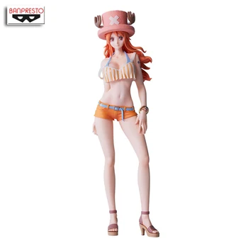 

Japan Anime "ONE PIECE" Original Banpresto Sweet Style Pirates Collection Figure - Nami Another color ver.